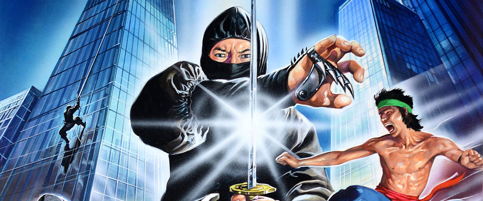 Ninja Thunderbolt backdrop