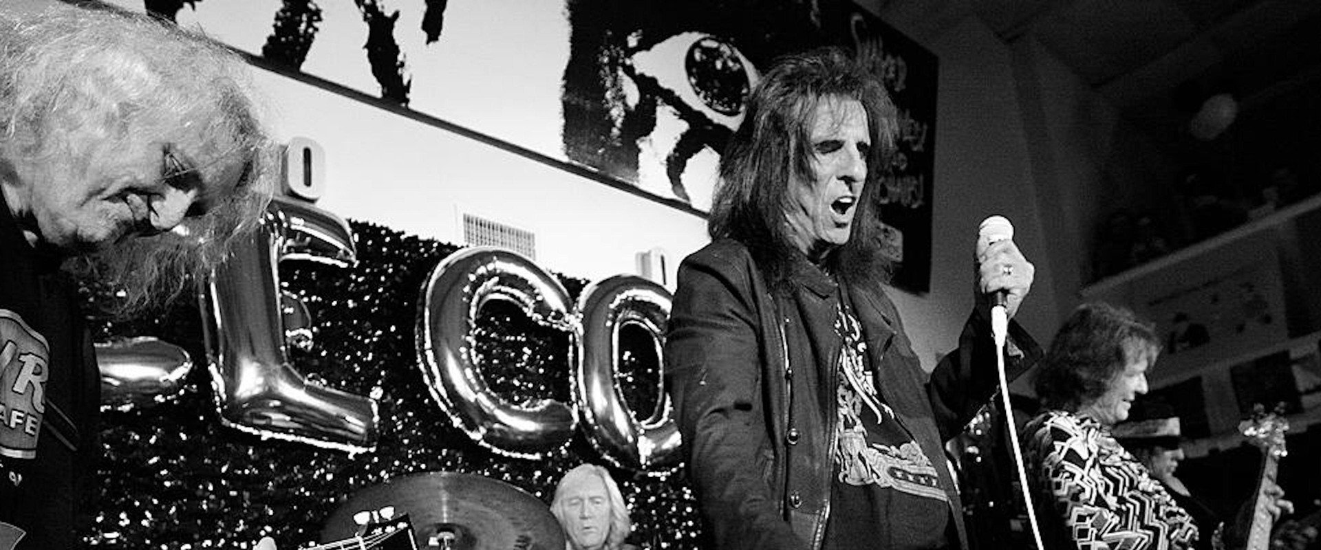 Alice Cooper: Live from the Astroturf backdrop