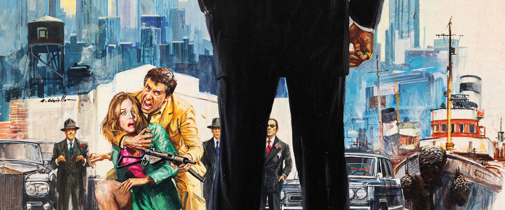 Machine Gun McCain backdrop