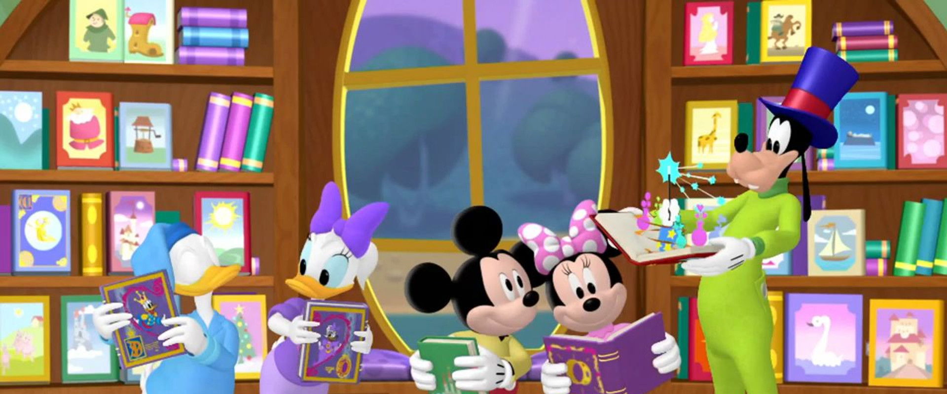 Mickey Mouse Clubhouse: A Goofy Fairy Tale backdrop