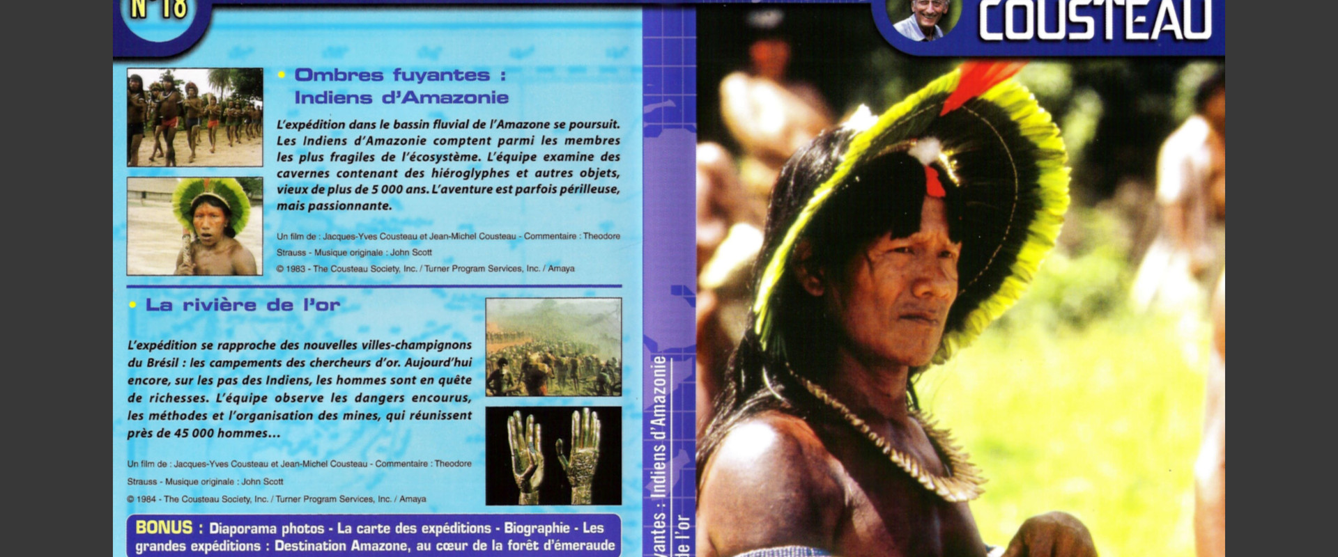 The Cousteau Collection N°18-1 | Fleeing Shadows: Indians of the Amazon's banner image