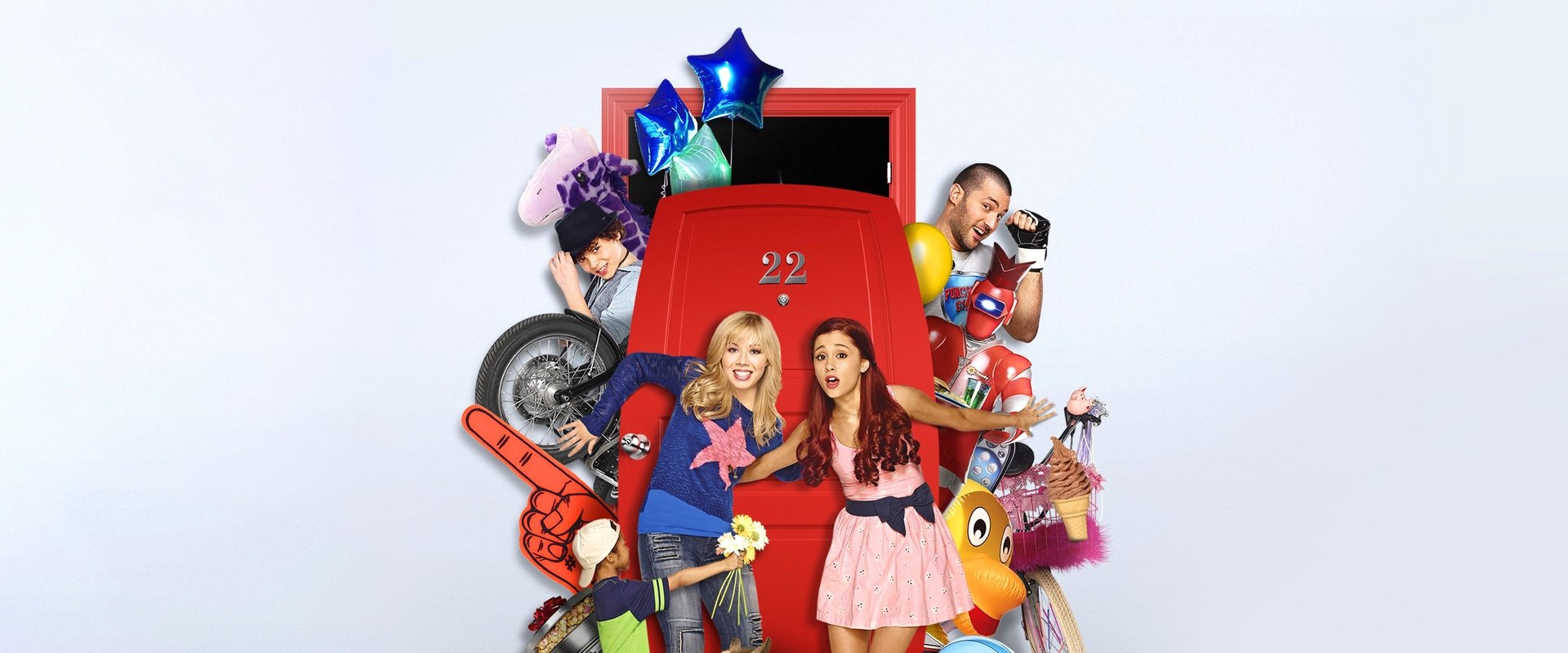 Sam & Cat dizisi için arka plan görseli