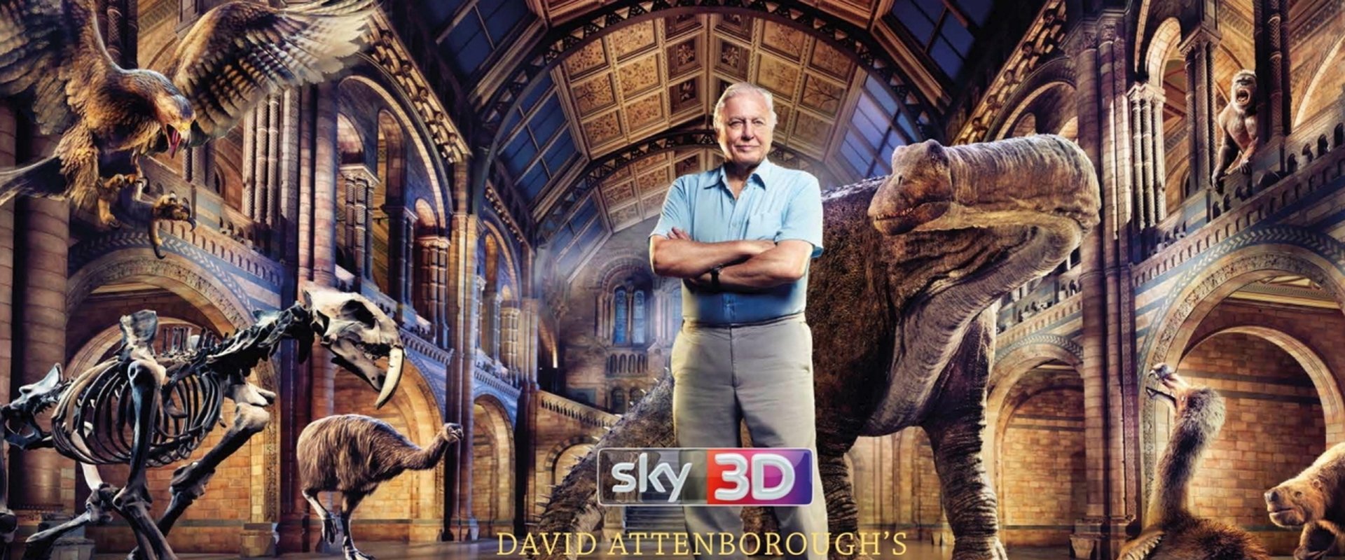 El museo de Historia Natural cobra vida con David Attenborough