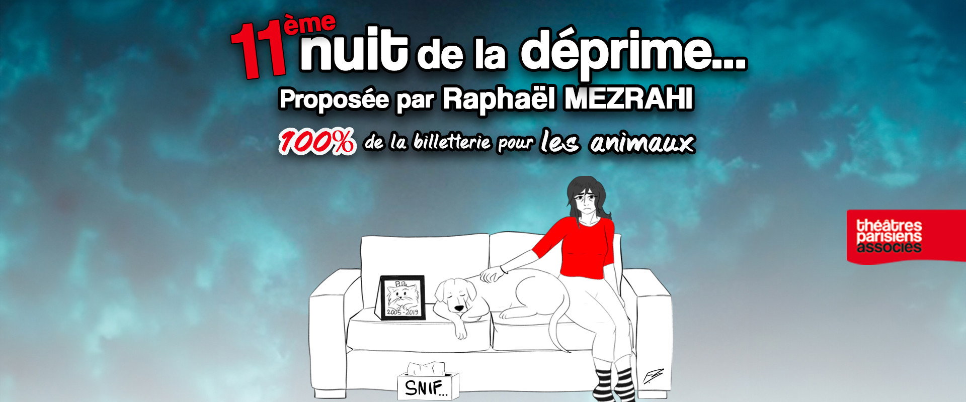11e edition de La Nuit de la Deprime aux Folies Bergère's banner image