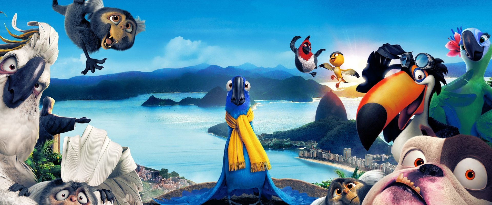 Rio filmi için arka plan görseli
