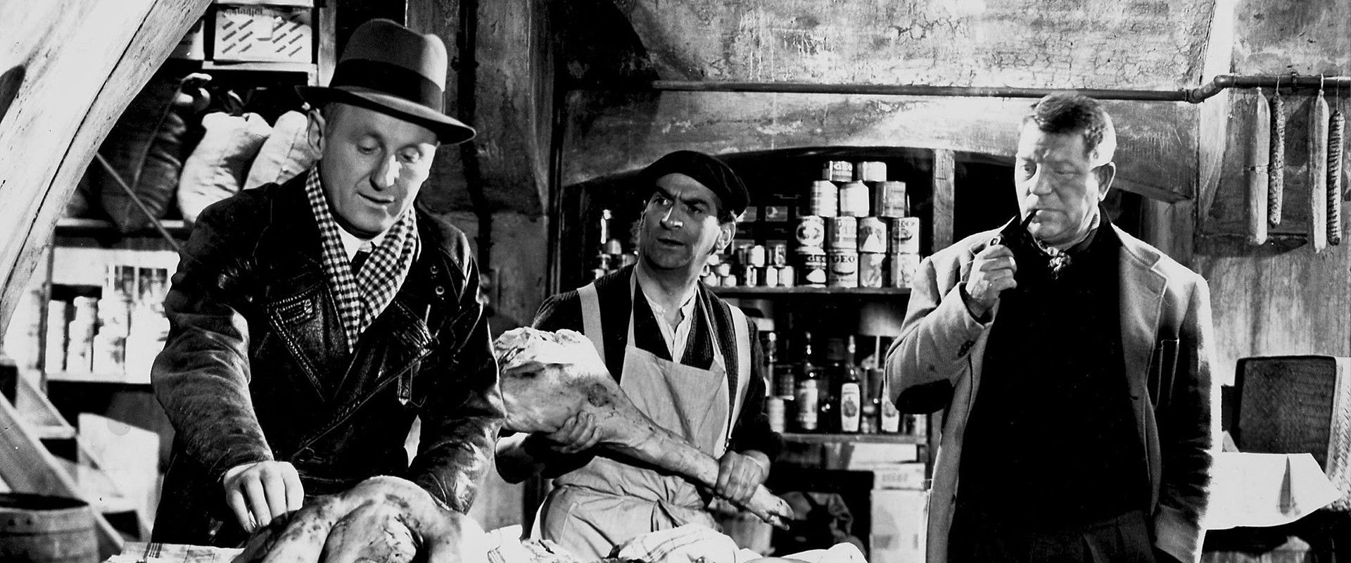 Zwei Mann, ein Schwein und die Nacht von Paris