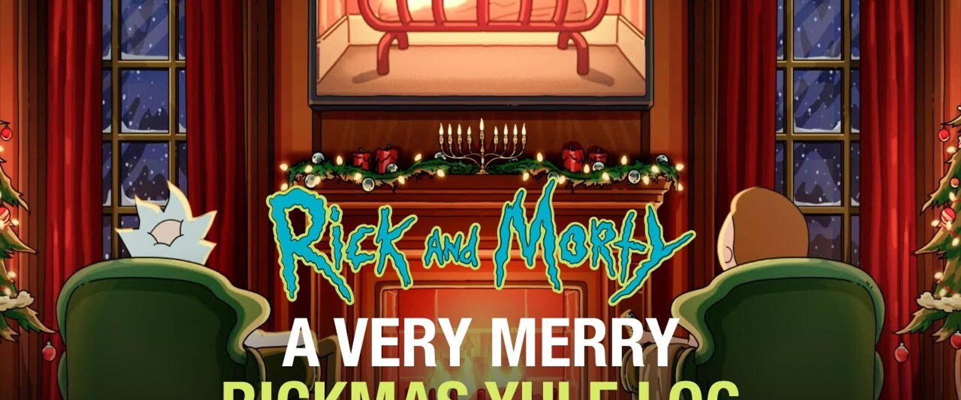 A Very Merry Rickmas Yule Log's banner image