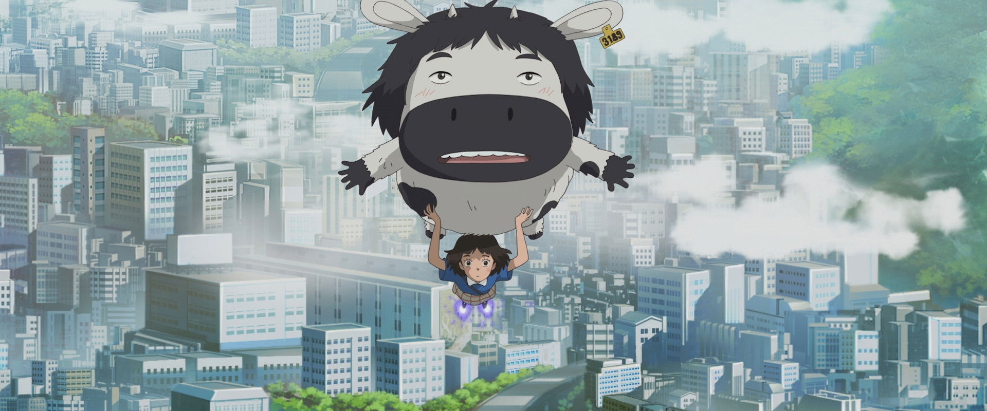 La chica satélite y el chico vaca