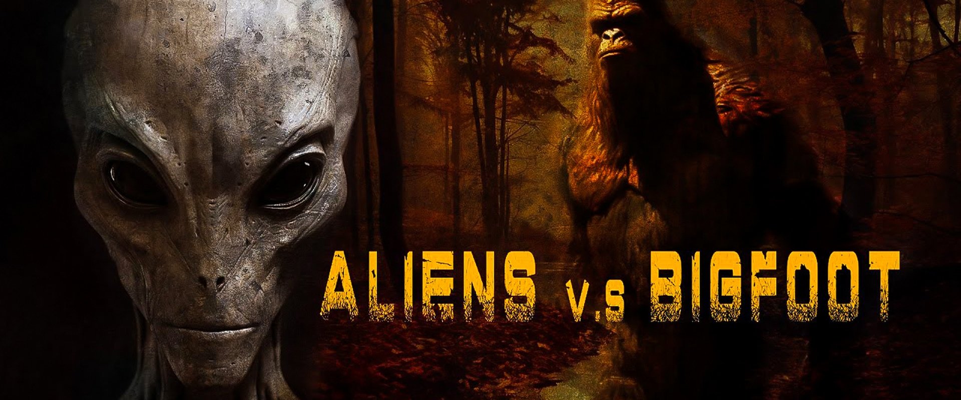 Aliens vs. Bigfoot