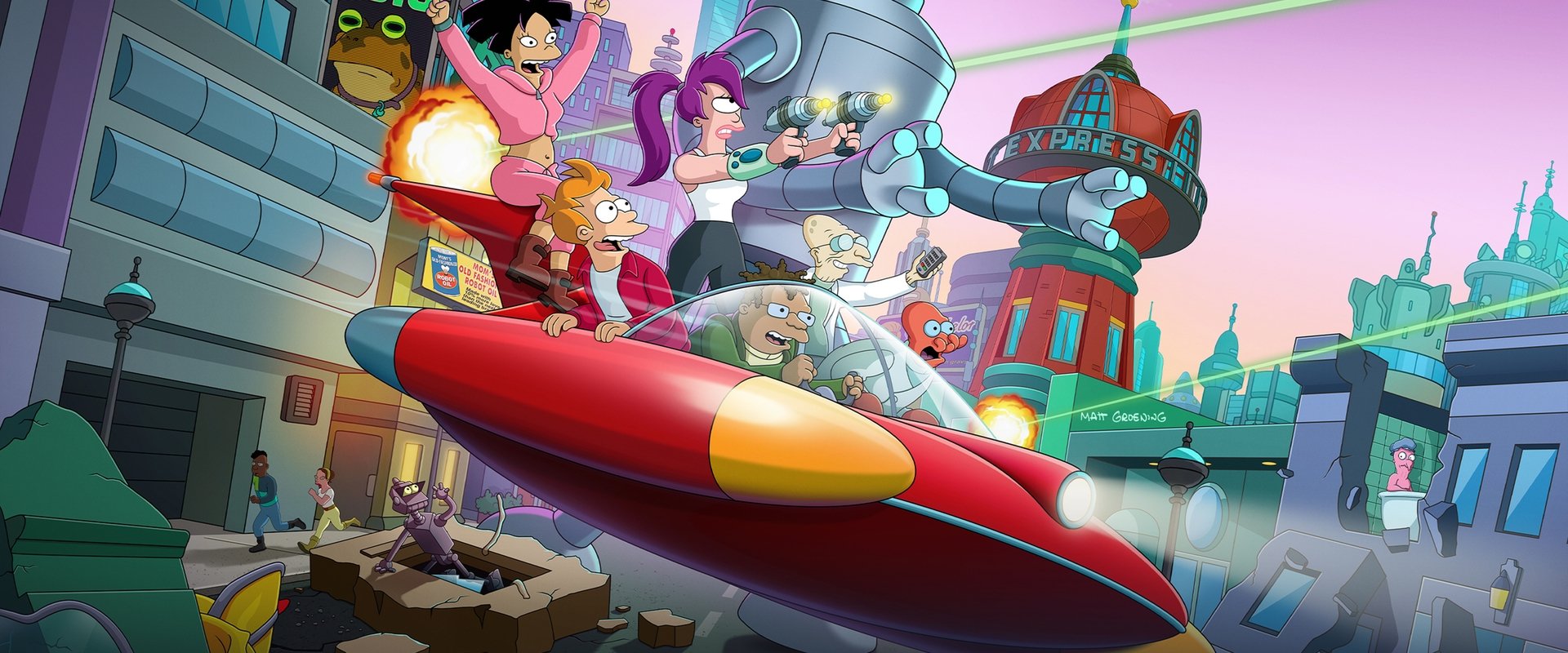Futurama - Backdrop