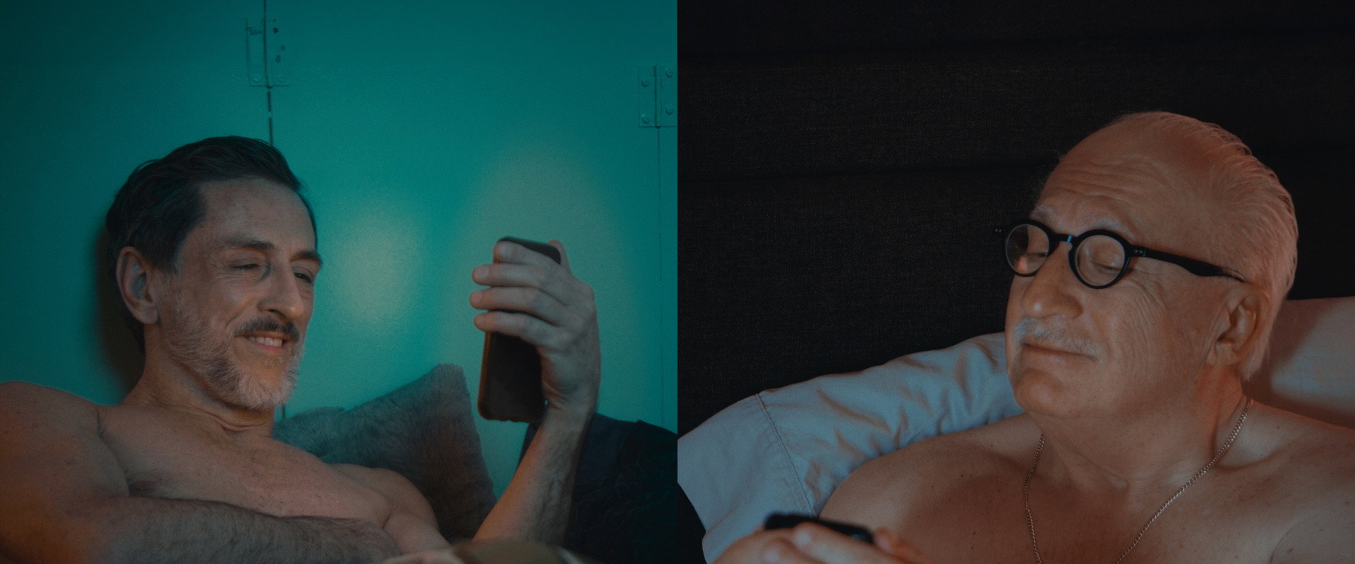 Old Guys in Bed