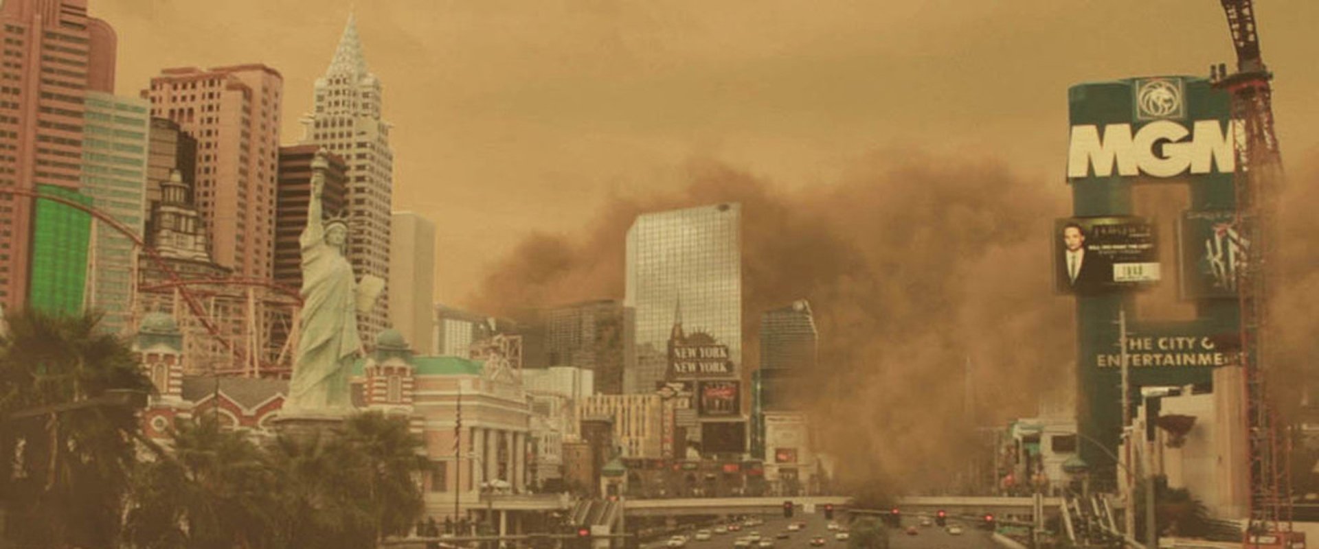 Tempête à Las Vegas