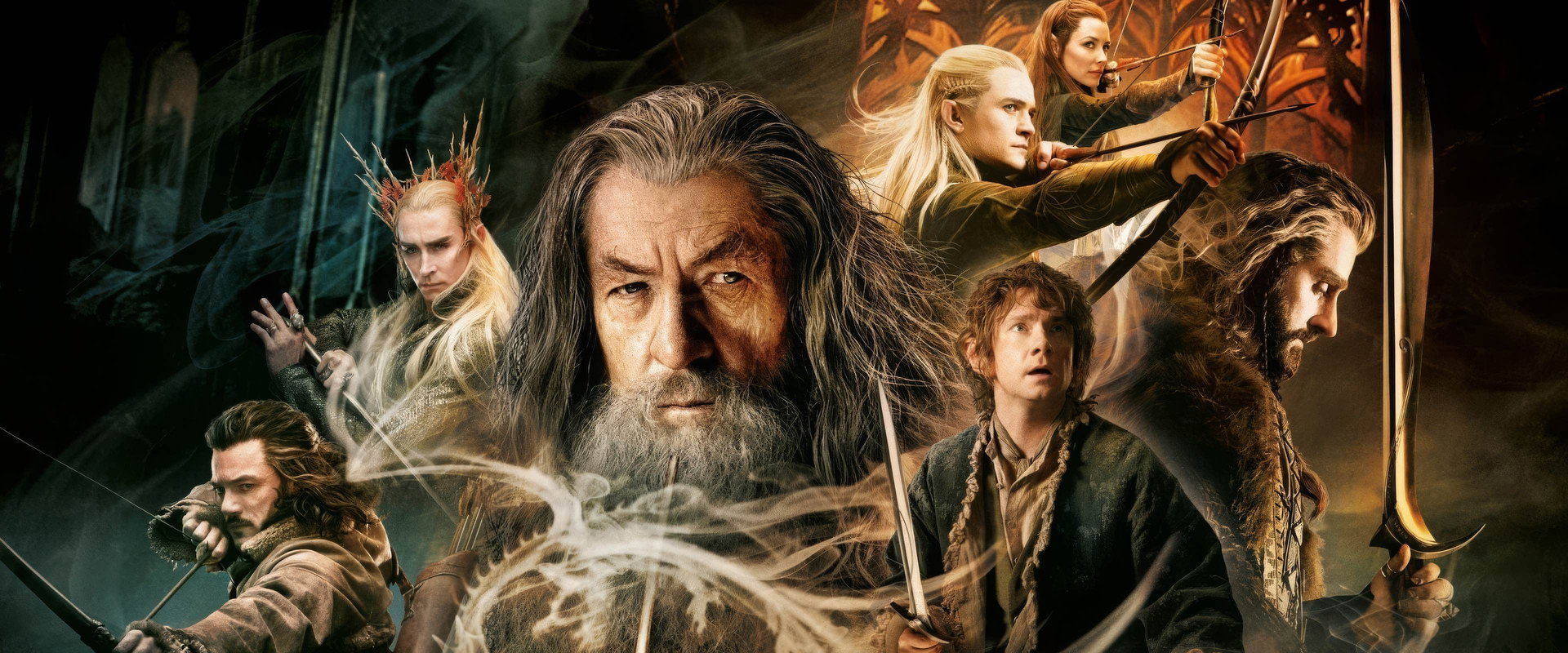 El Hobbit: La desolación de Smaug — imagen panoramica