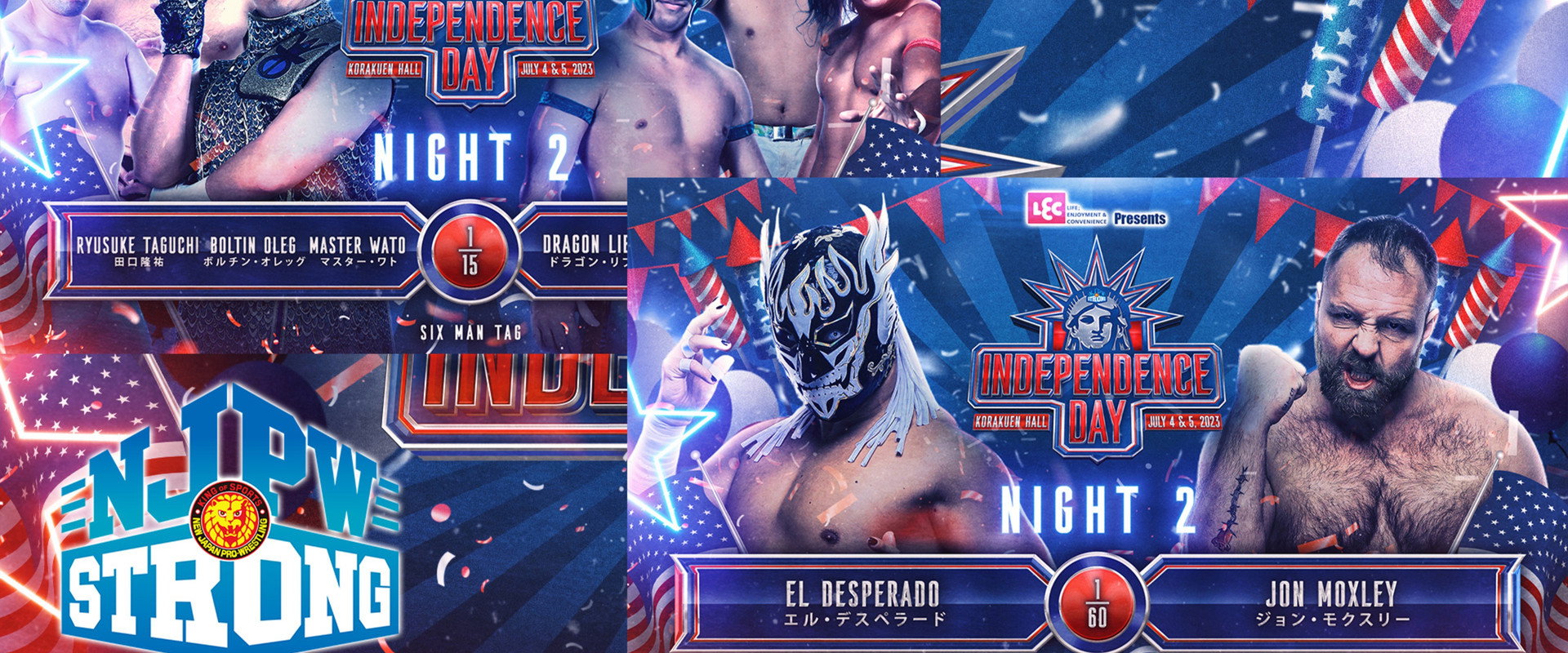 NJPW STRONG Independence Day 2023 - Day 2