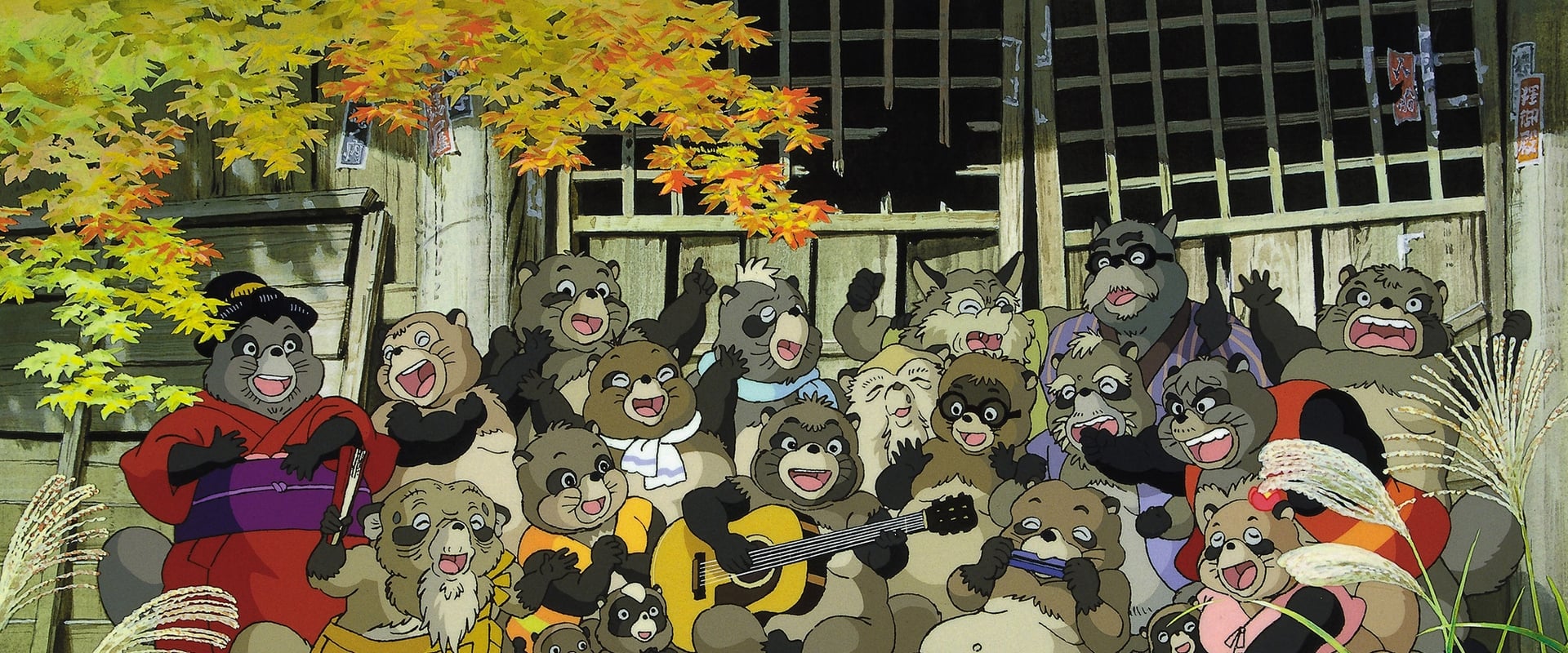 Pom Poko: A Grande Batalha dos Guaxinins