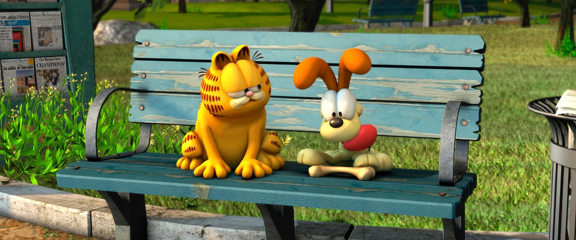 Garfield en la vida real