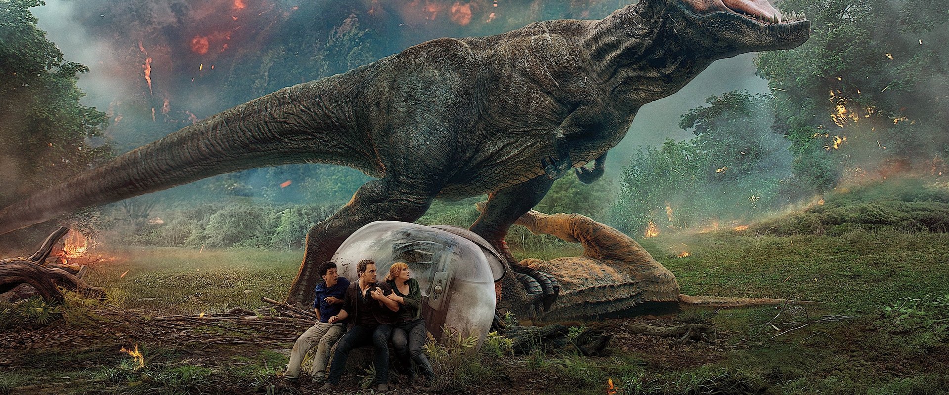 Jurassic World: Yıkılmış Krallık filmi için arka plan görseli