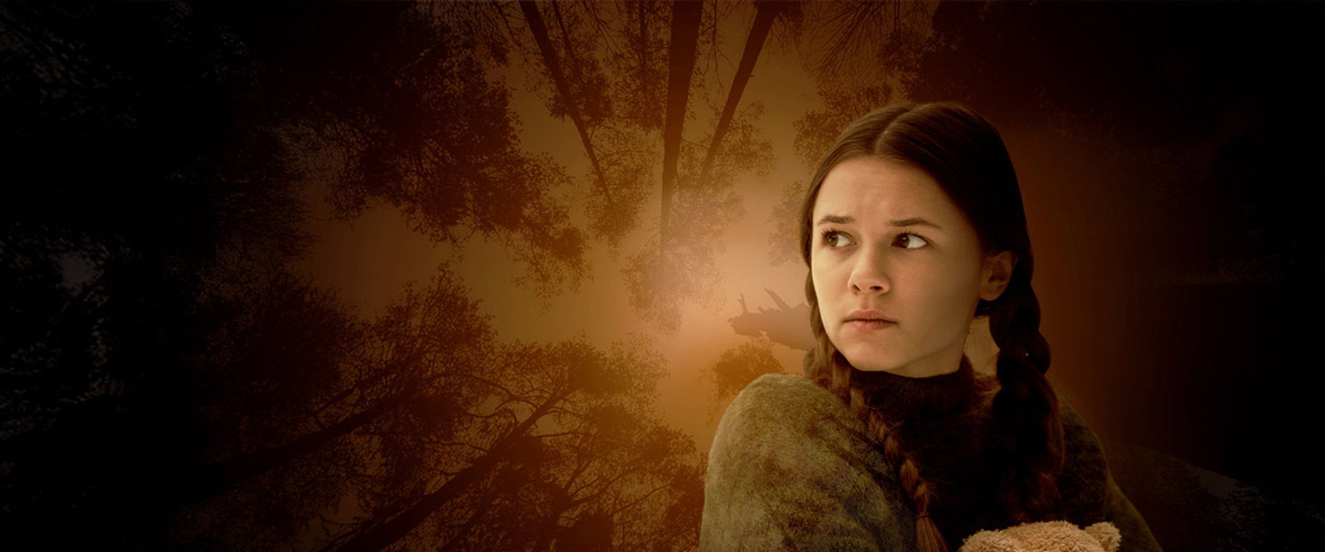 Little Girl in the Woods