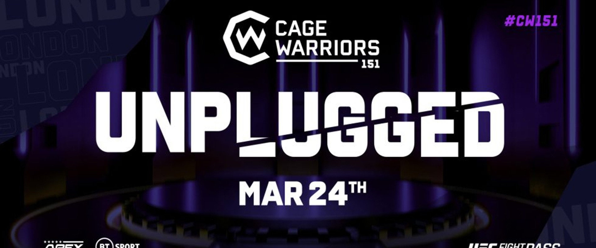 Cage Warriors 151: Unplugged's banner image