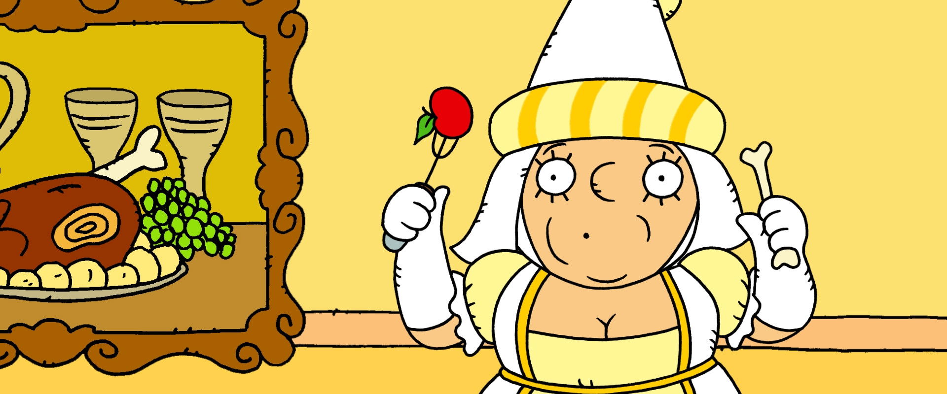 Bílá paní na hlídání