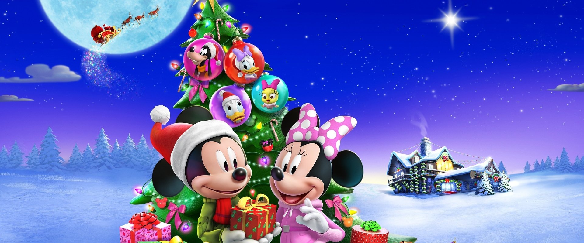 Mickey ve Minnie Noel'de Diliyorlar./ Mickey and Minnie Wish Upon a Christmas