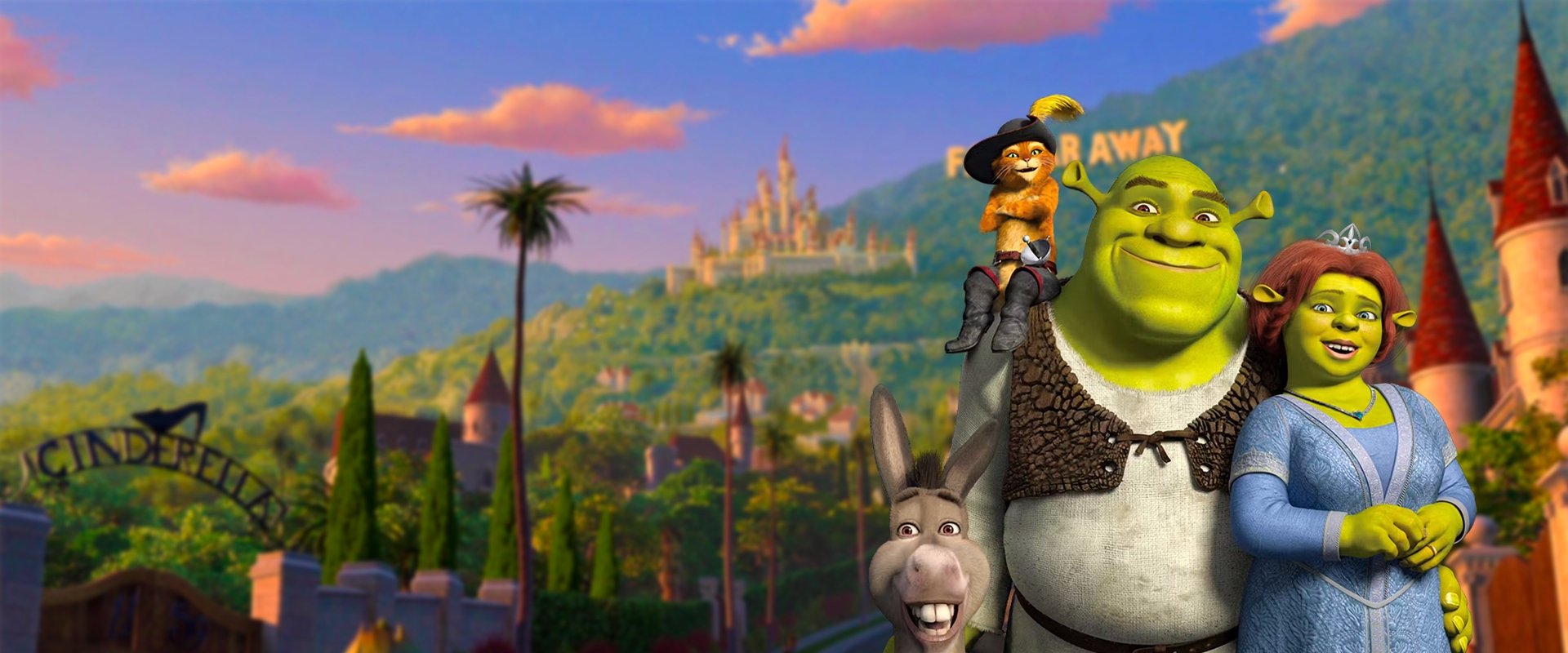 Shrek 2 - Der tollkühne Held kehrt zurück - Backdrop