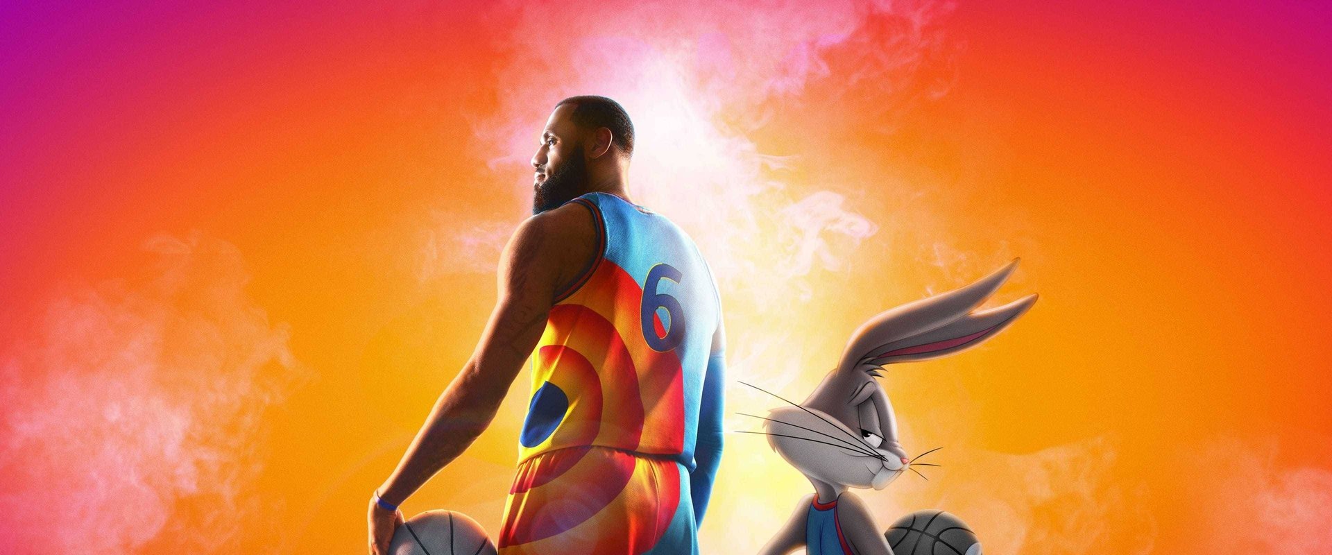 Space Jam: Yeni Efsane filmi için arka plan görseli