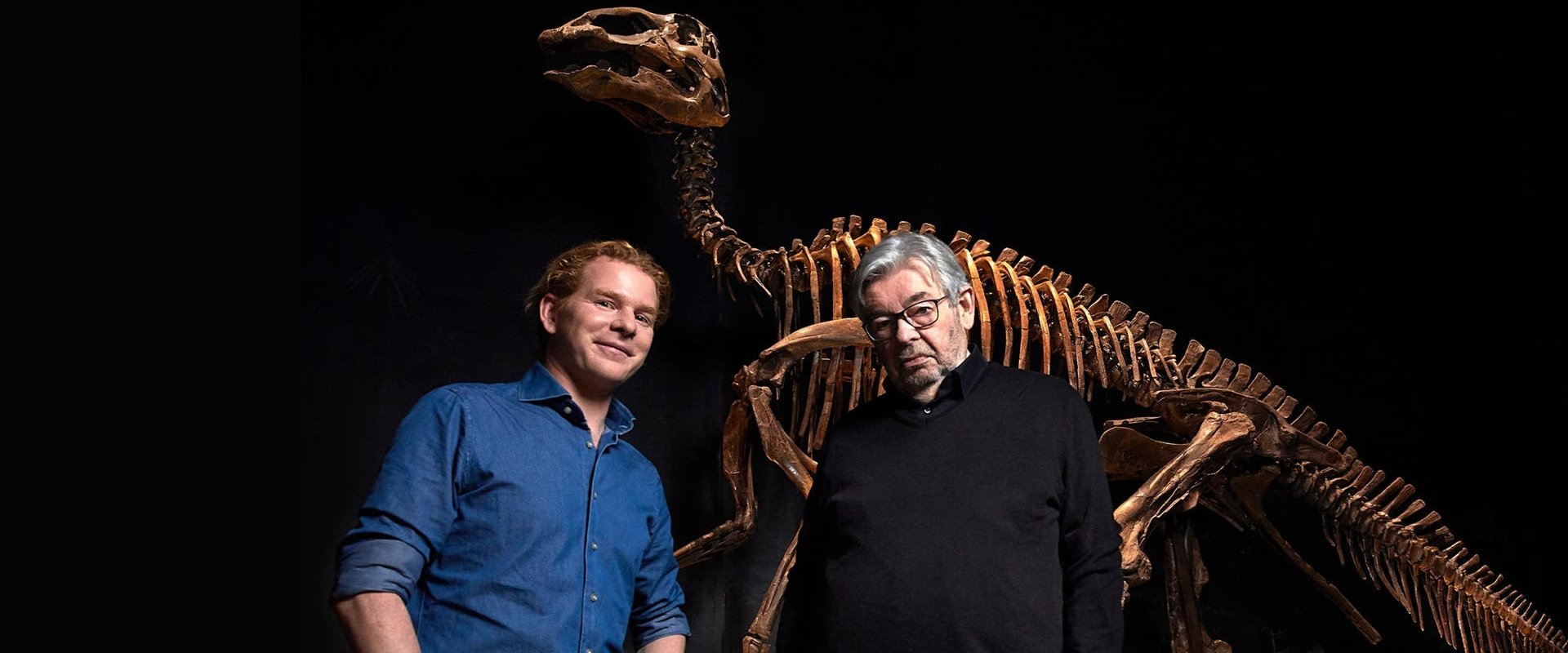 Maarten en Gijs op Dinojacht