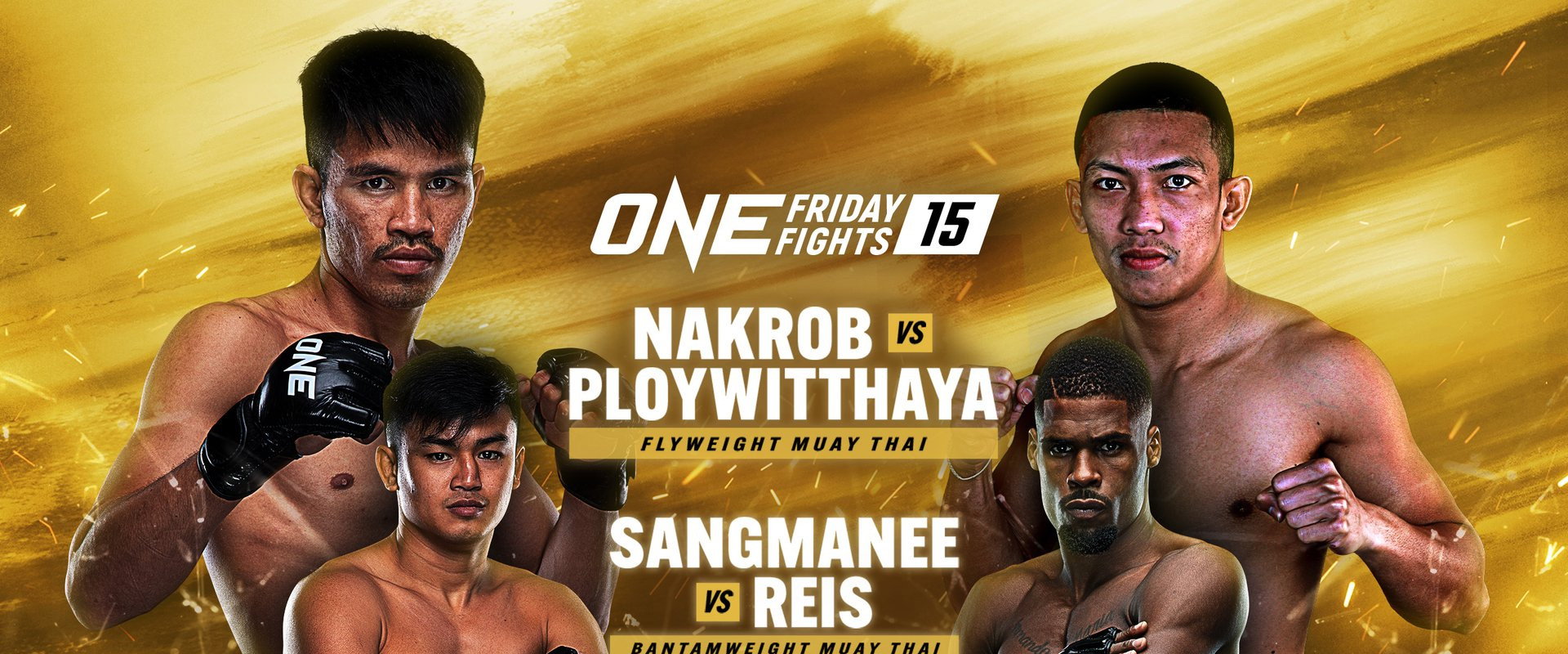 ONE Friday Fights 15: Nakrob vs. Ploywitthaya's banner image
