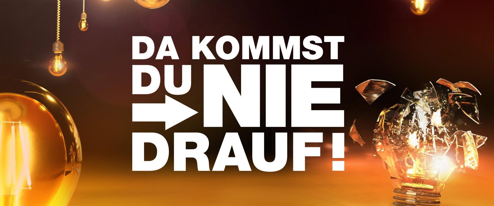Da kommst Du nie drauf! - Die große Show der schrägen Fragen's banner image