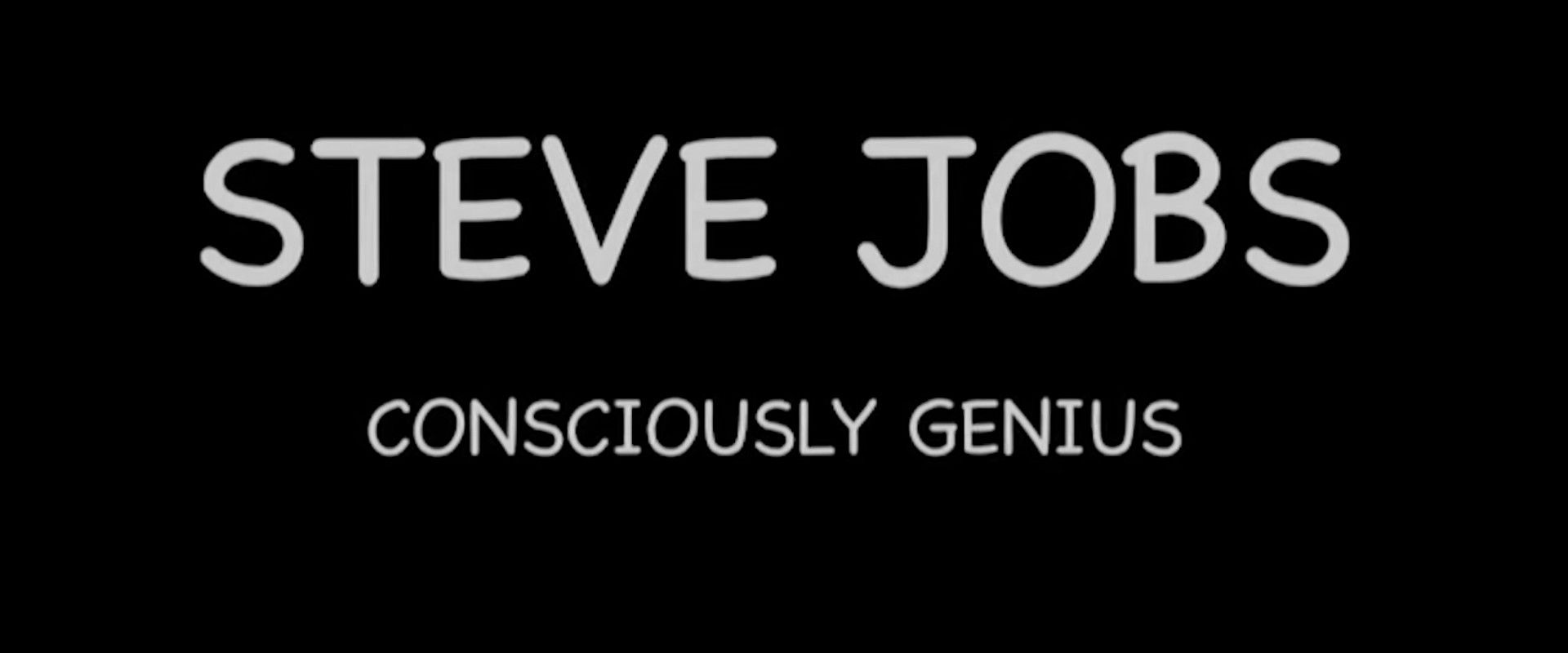 Steve Jobs: Consciously Genius's banner image