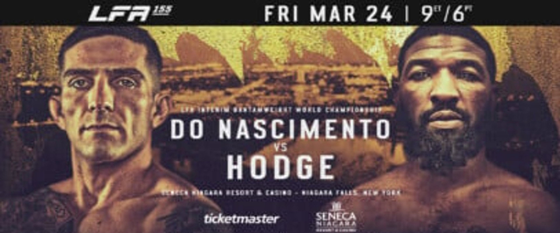 LFA 155: Do Nascimento vs. Hodge's banner image
