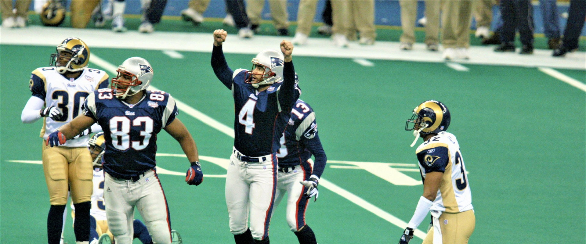 Super Bowl XXXVI Champions: New England Patriots's banner image