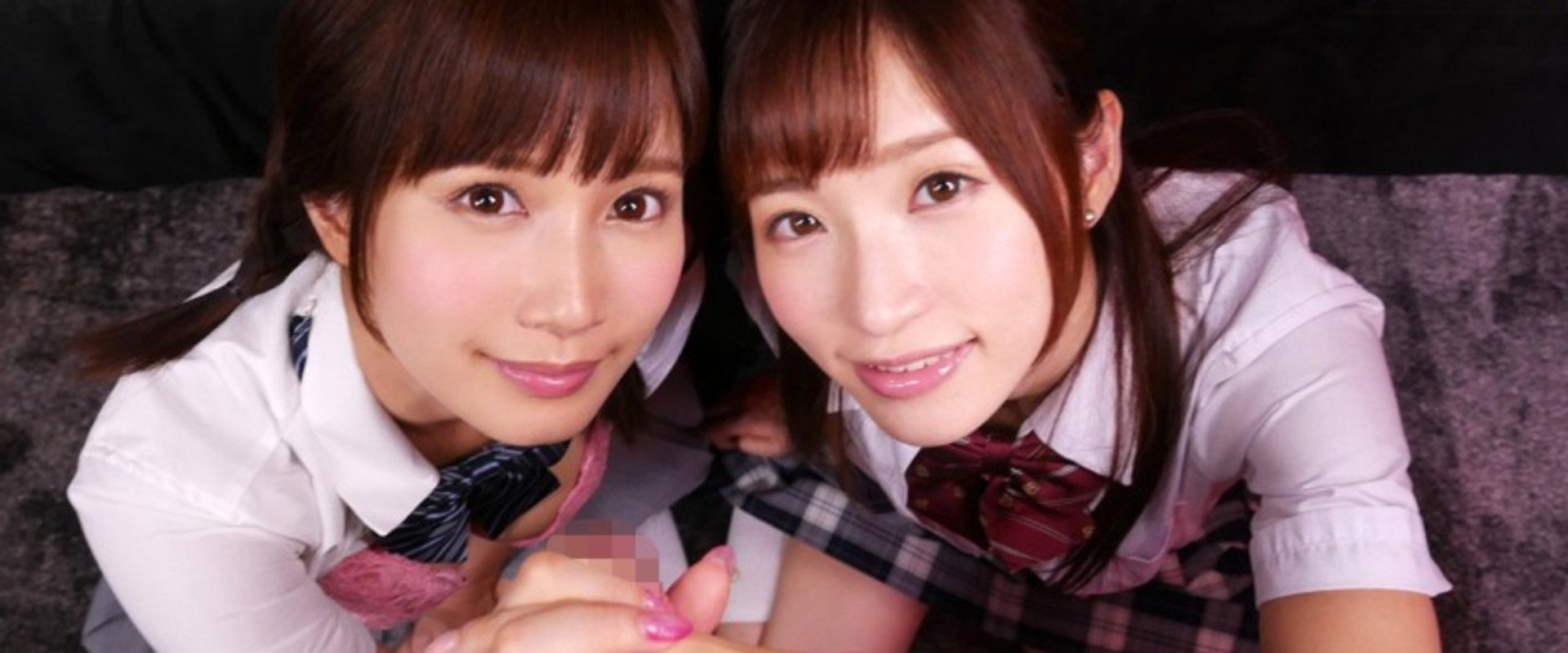 S1's Two Beautiful Girl Actresses Come Together! Minami And Moe Are All Over Each Other! Reverse Threesome 4-Hour 8-Scene Special - Minami Kojima , Moe Tenshi's banner image