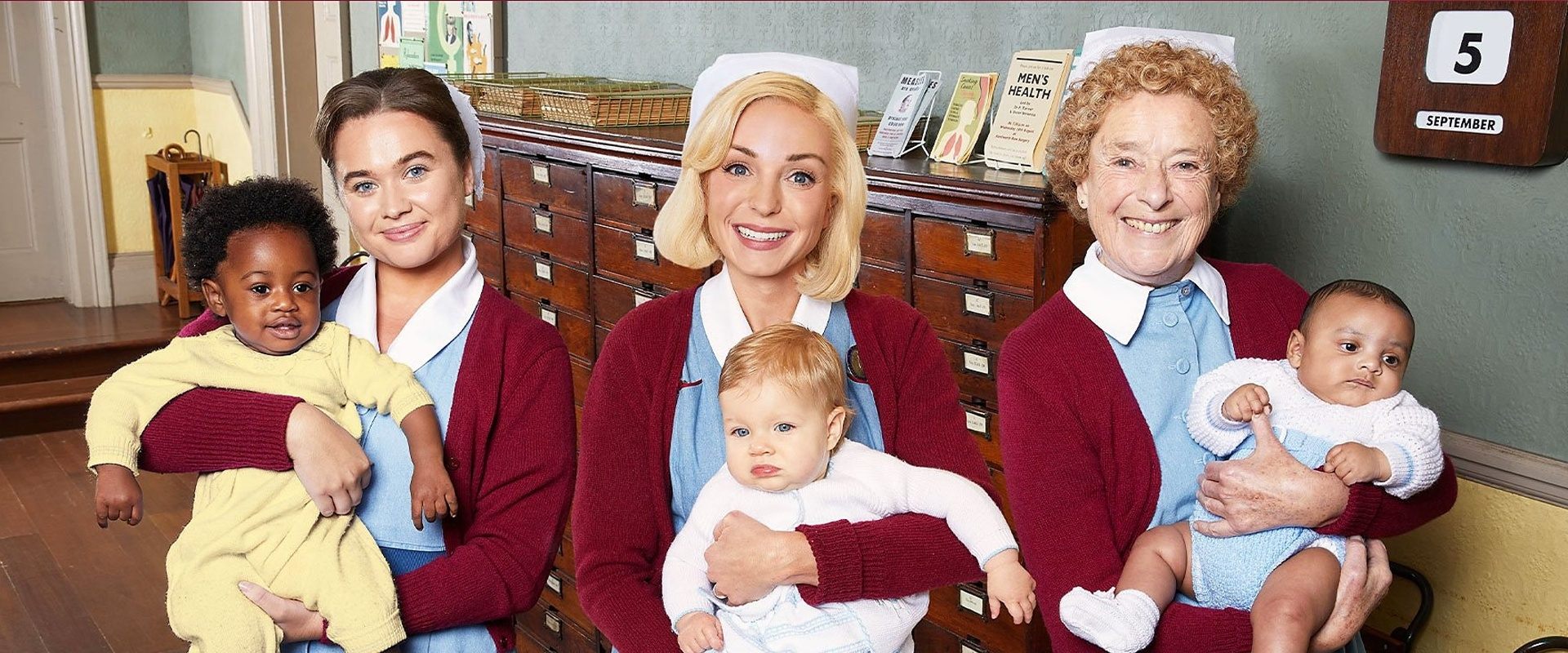 Call the Midwife dizisi için arka plan görseli