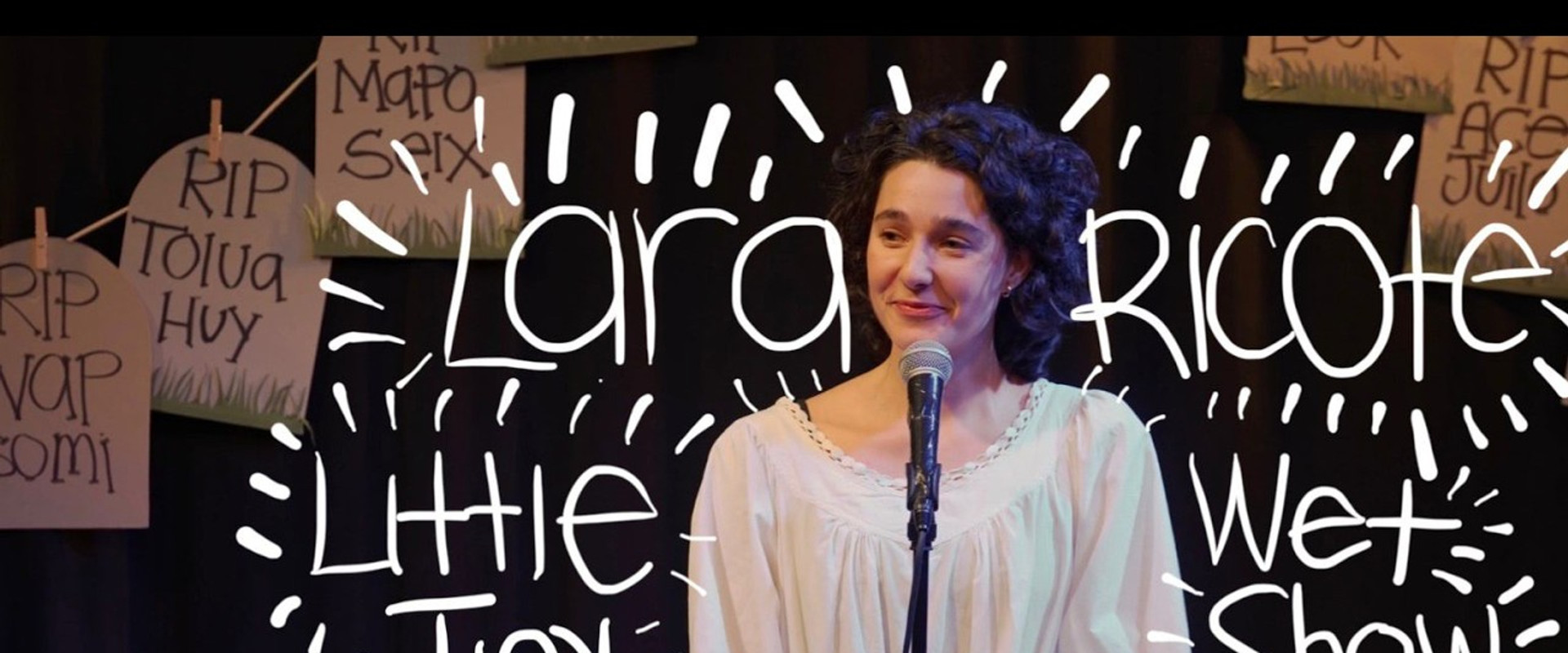 Lara Ricote: Little Tiny Wet Show (baptism)'s banner image