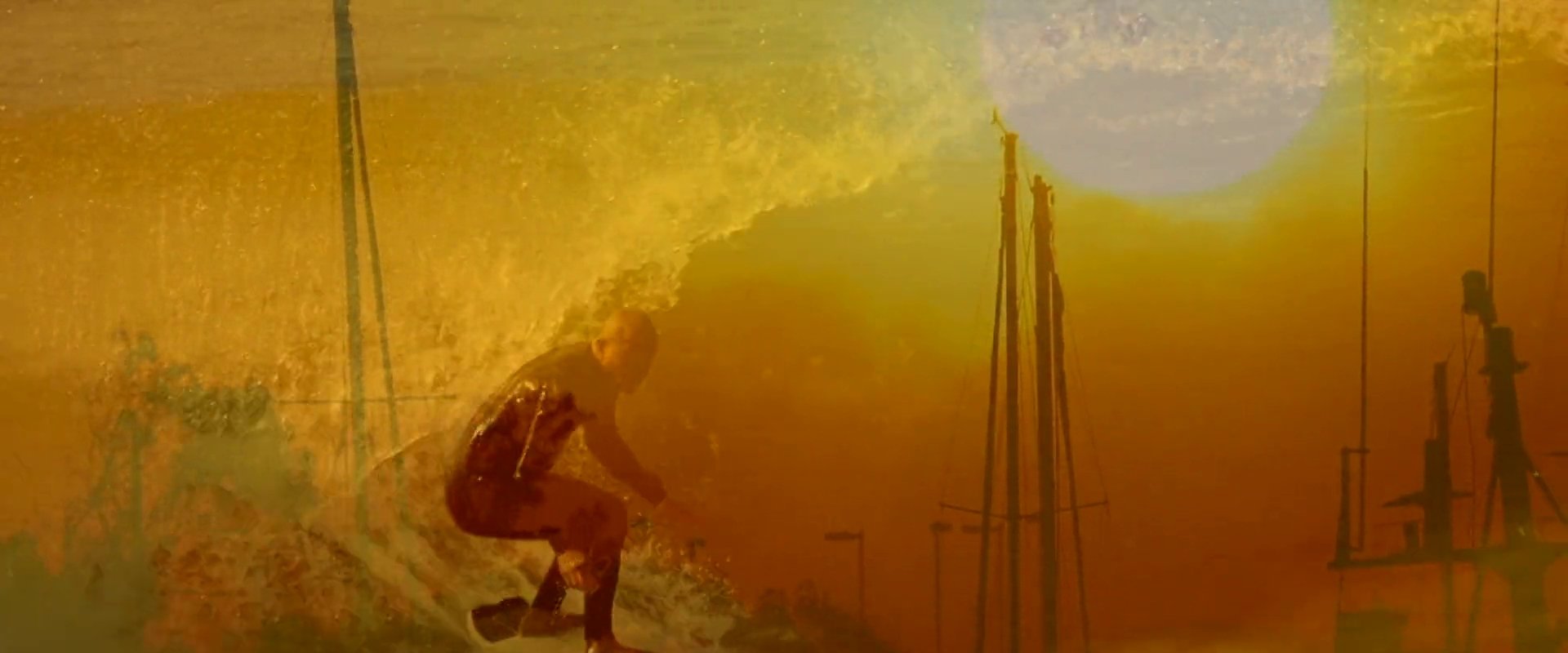 Surfing Morning of the Sun
