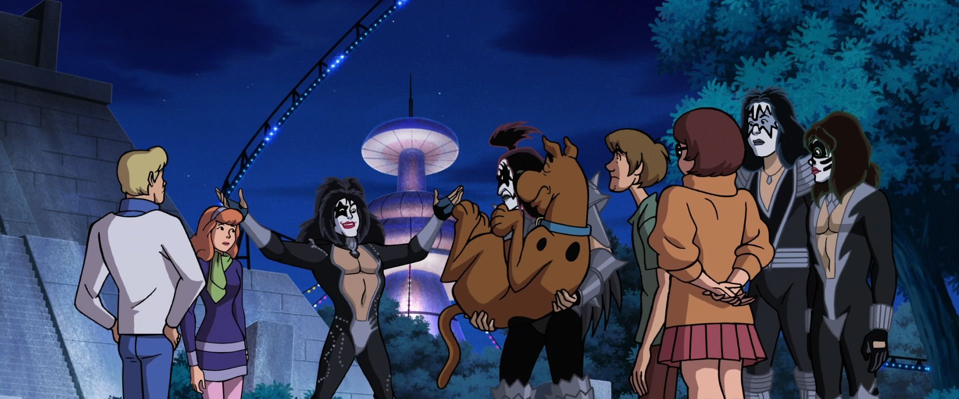 Scooby-Doo i Kiss: Straszenie na scenie