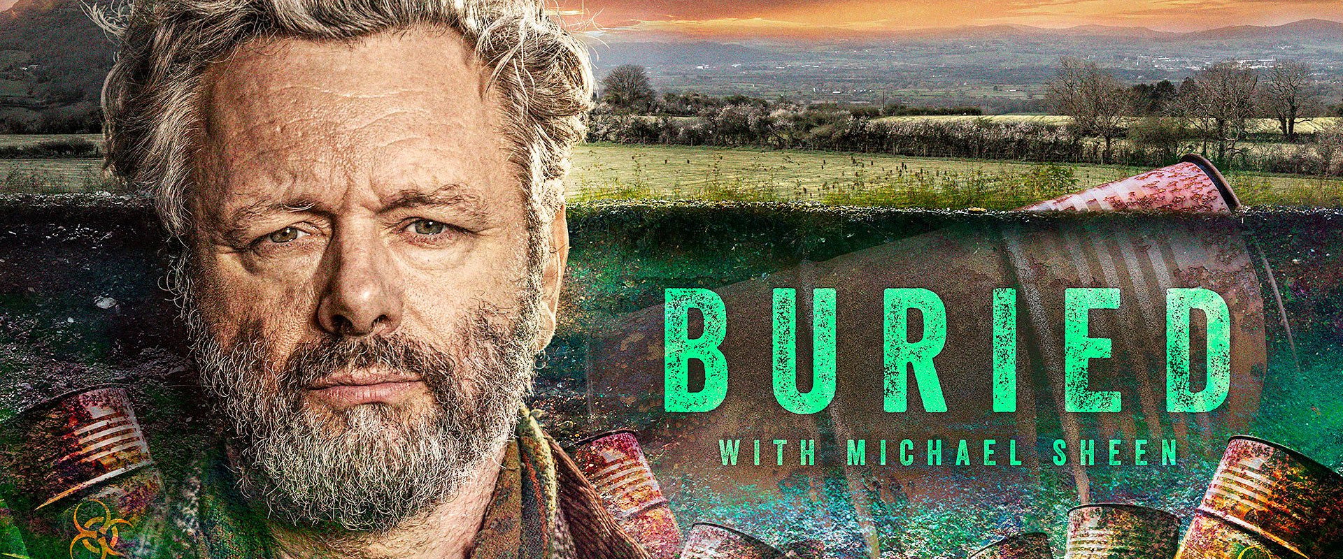 Buried with Michael Sheen's banner image