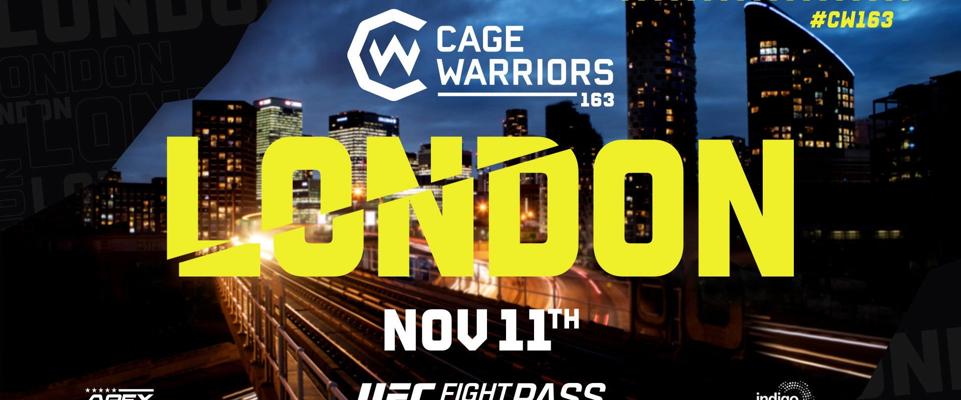 Cage Warriors 163: London's banner image