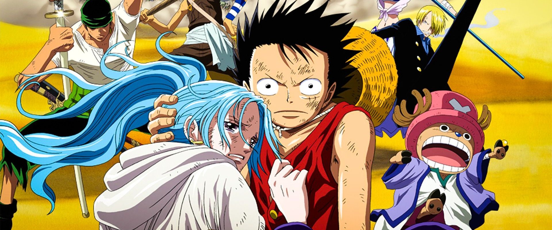 One Piece: A Princesa  do Deserto e os Piratas