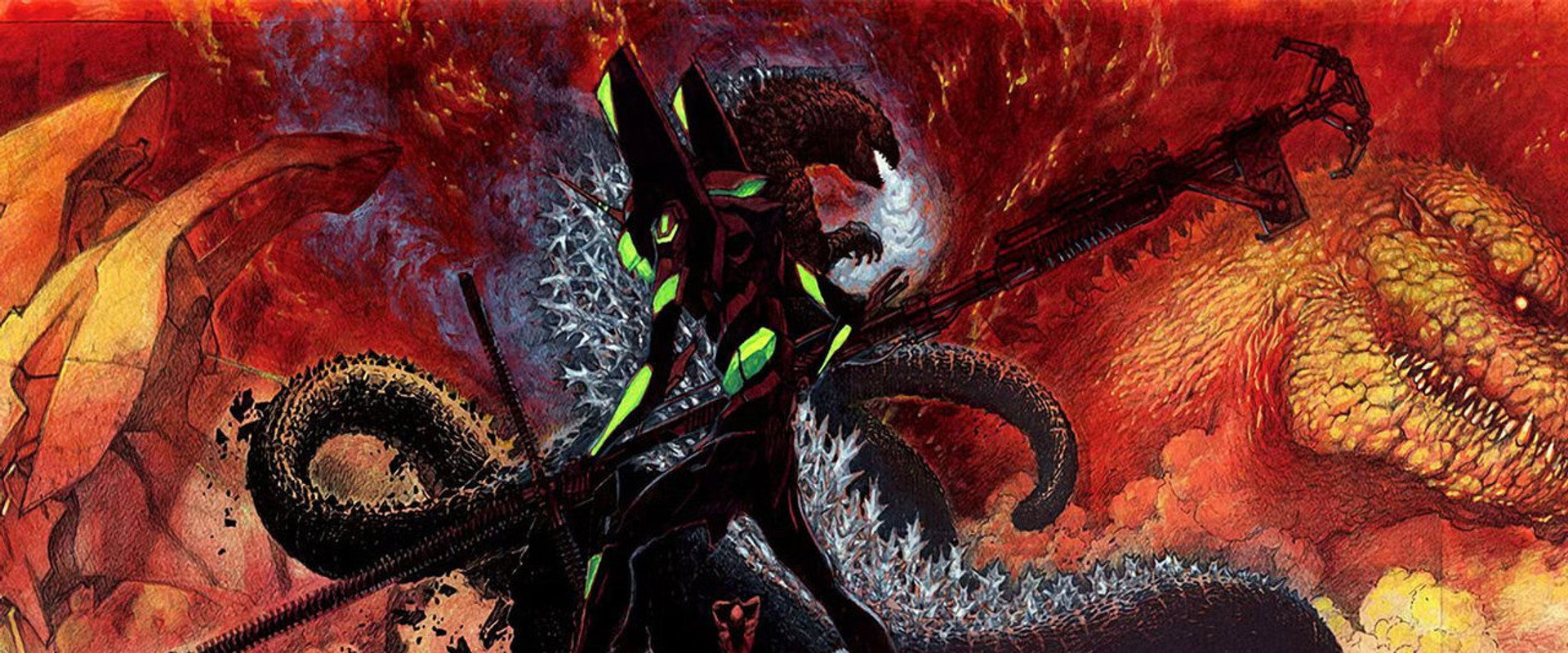 Godzilla vs. Evangelion: The Real 4-D (Short 2019)'s banner image