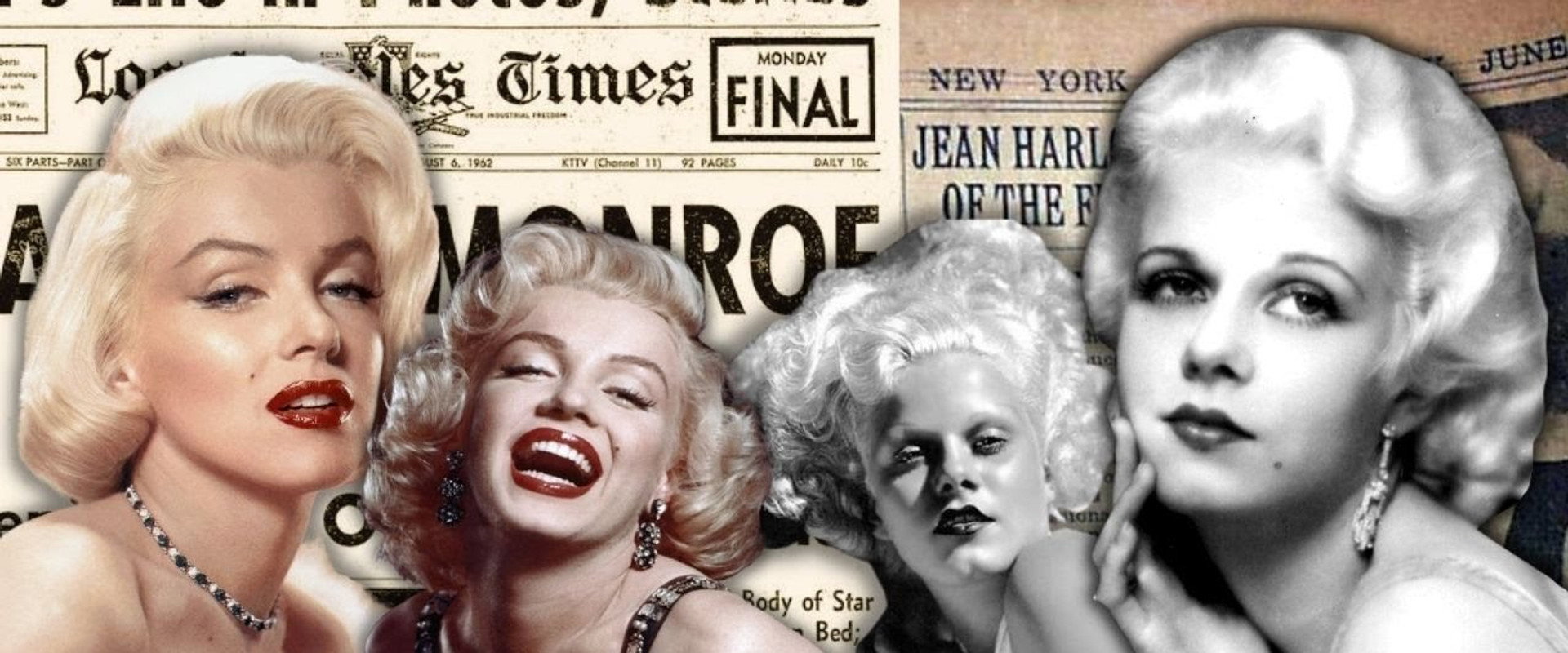 Two Tragic Blondes - Marilyn Monroe And Jean Harlow's banner image
