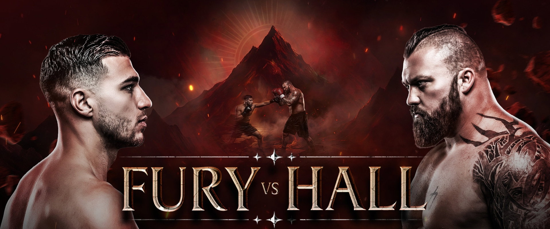 Tommy Fury vs. Eddie Hall's banner image