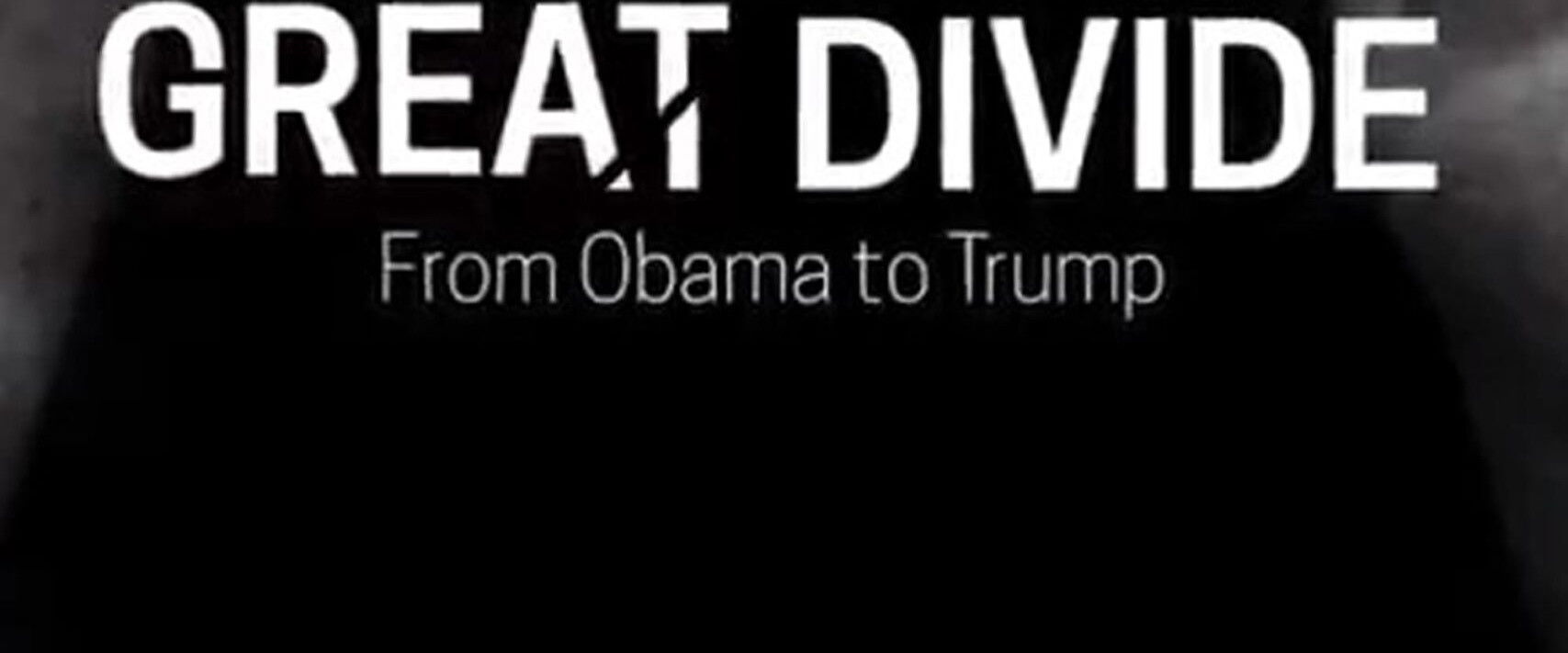 America's Great Divide: From Obama to Trump