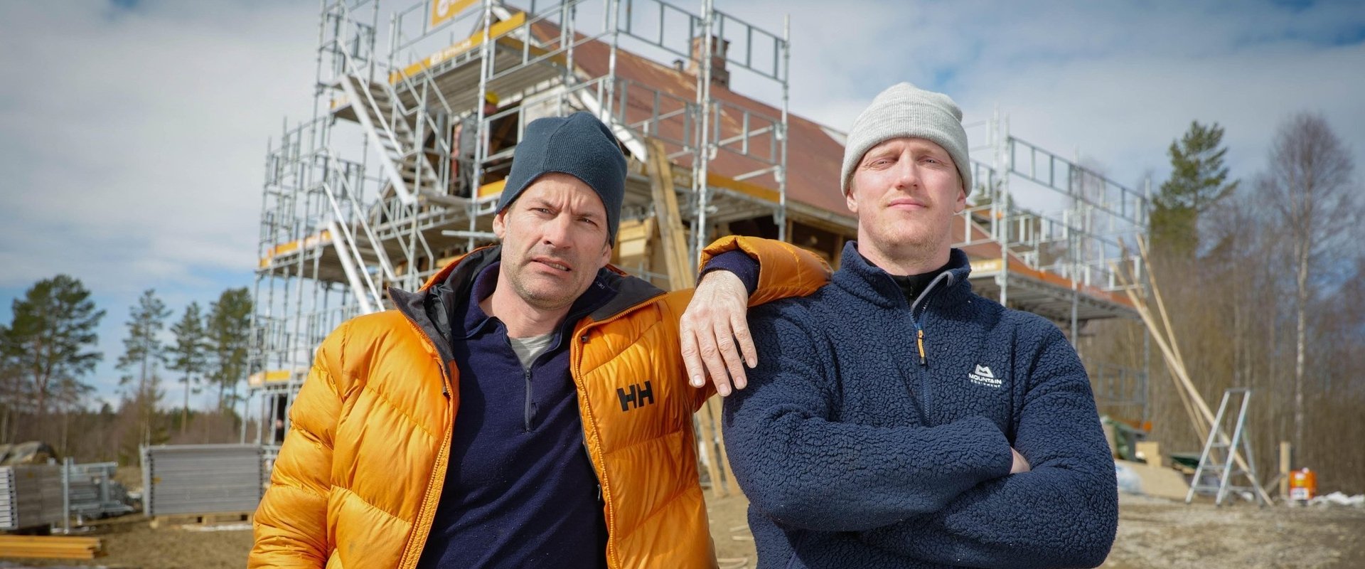 Folle og Almaas bygger hus