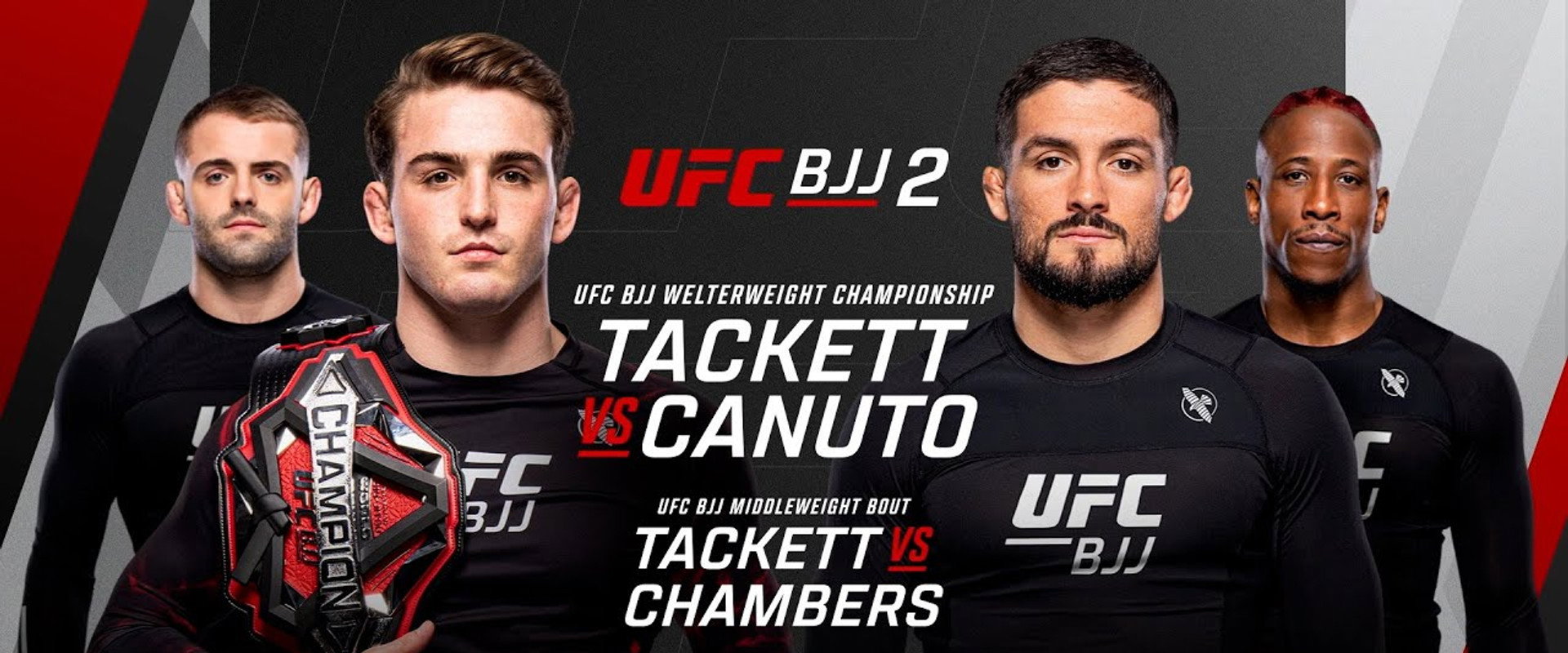 UFC BJJ 2: Tackett vs Canuto's banner image