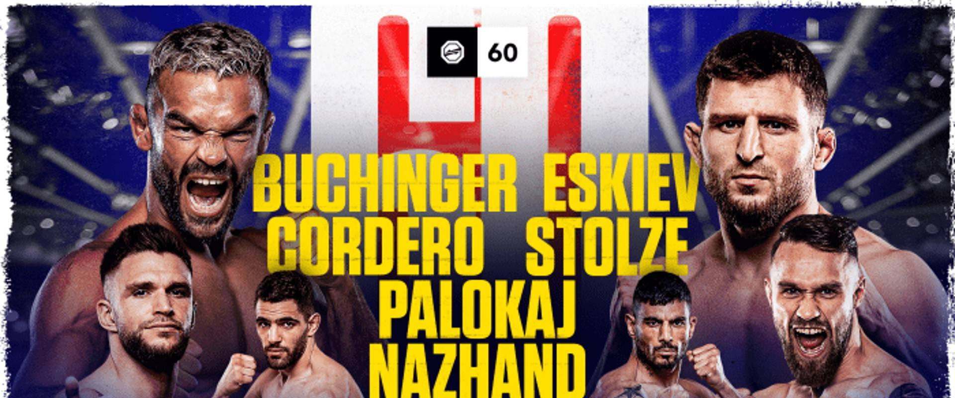 OKTAGON 60: Buchinger vs. Eskiev's banner image