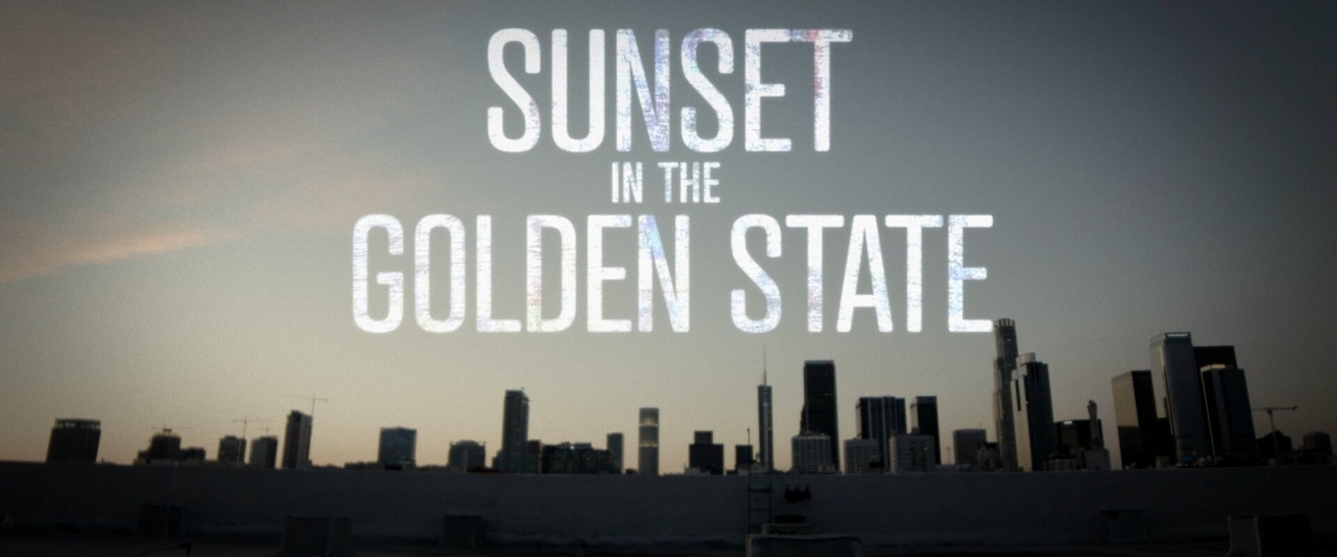 Sunset in the Golden State