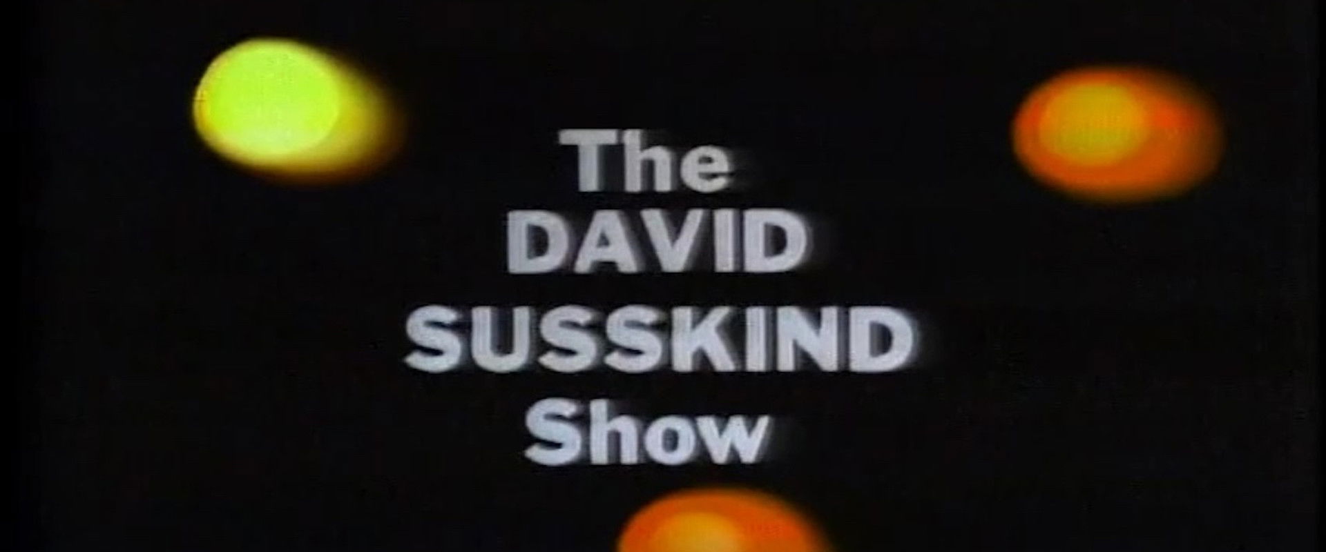 The David Susskind Show's banner image